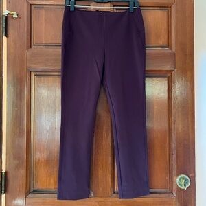 Veronica Beard Zip Back Scuba Pant